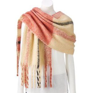 Lauren Conrad Noodle Fringe Soft Scarf